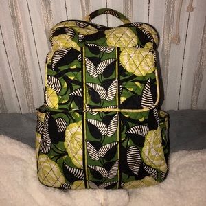 Vera Bradley La Neon Rose Backpack